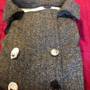 Gray Peacoat NWOT